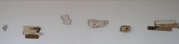 DOMICILE FRAGMENTS ON WALL
